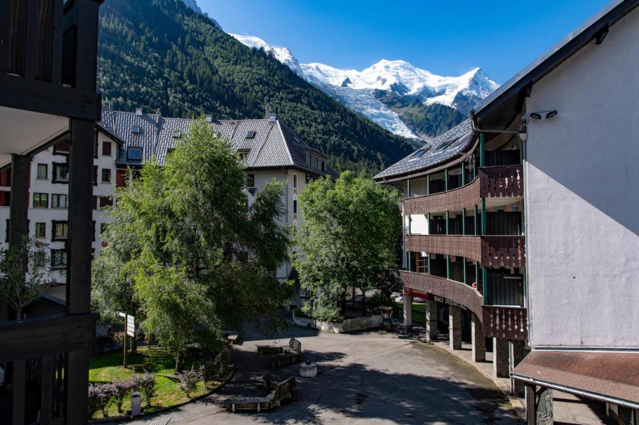 Nice Apt With Mountain View At The Foot Of Slopes Шамони Екстериор снимка